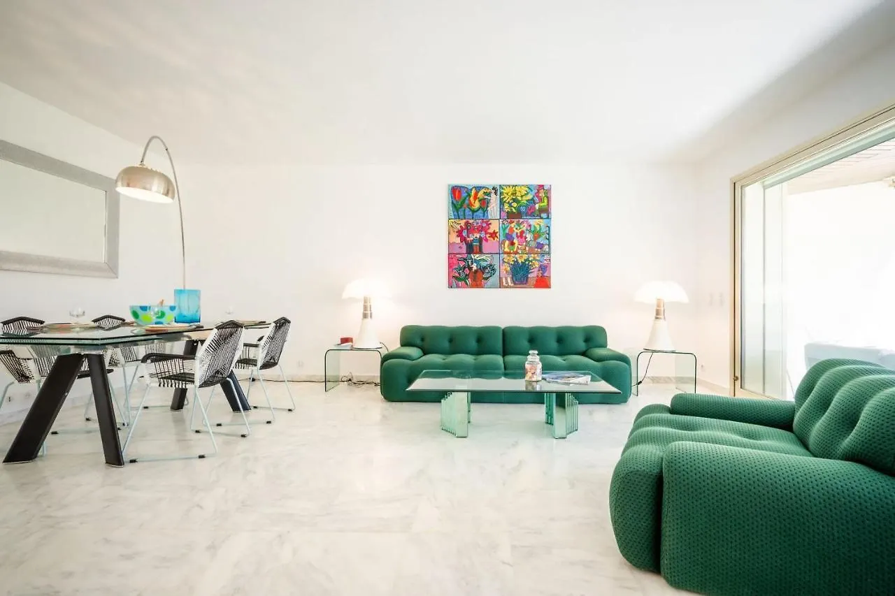 2-Br Luxury Apartment With Sea View And Pool Cannes France